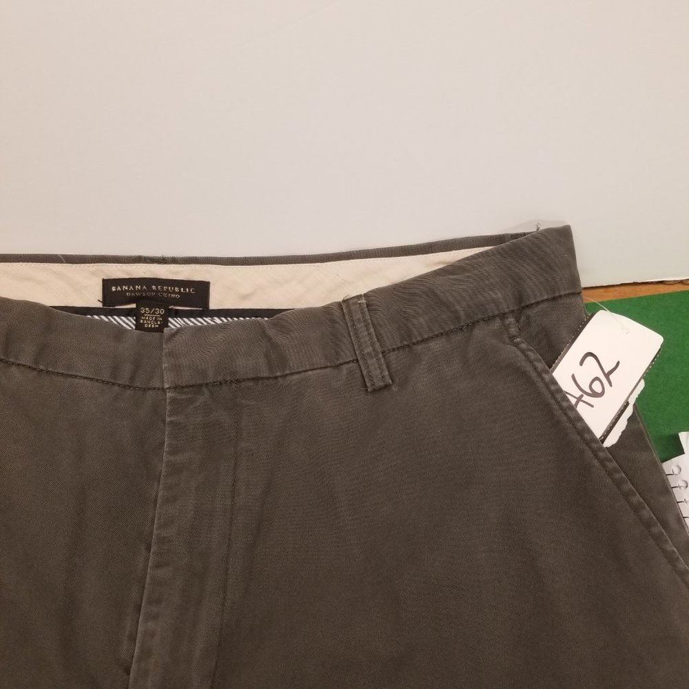 462-463 - Lot of 2 Banana Republic 35W 30L Pants - Picture 3 of 10
